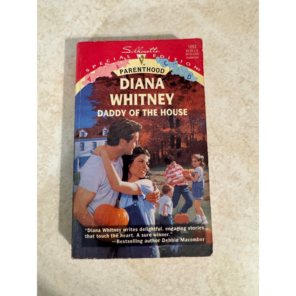 Daddy of the House Diana Whitney Silhouette Special Edition Parenthood 1996 Book